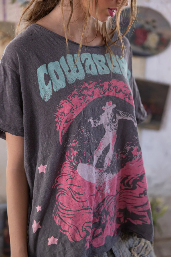 MY SPURS COWABUNGA TEE - TOP 2435