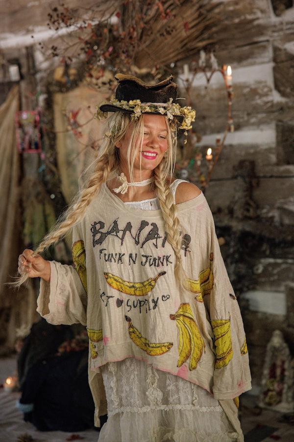 BANANA FUNK N&#39; JUNK HI-LO FRANCIS TEE - TOP 2525