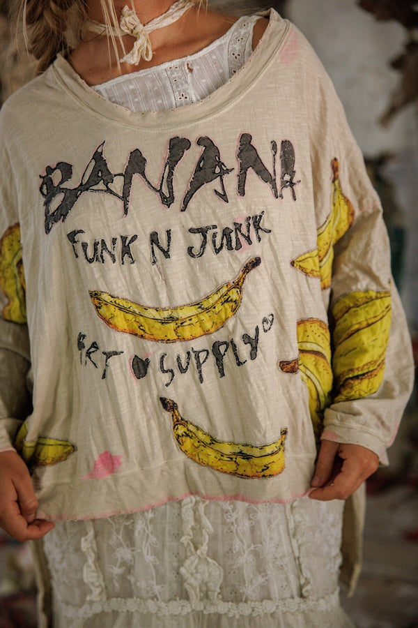 BANANA FUNK N&#39; JUNK HI-LO FRANCIS TEE - TOP 2525