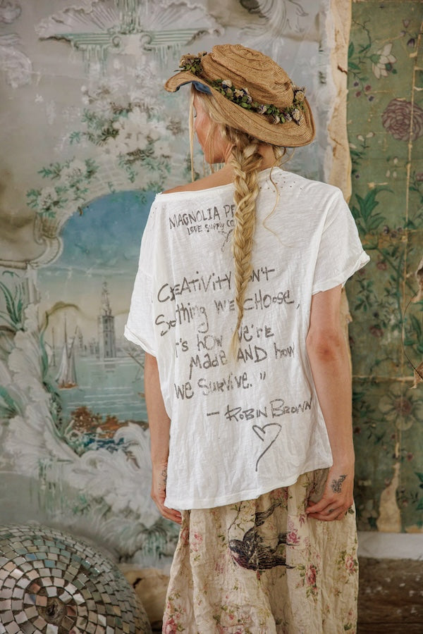 LOVE CREATIVITY TEE - TOP 2538