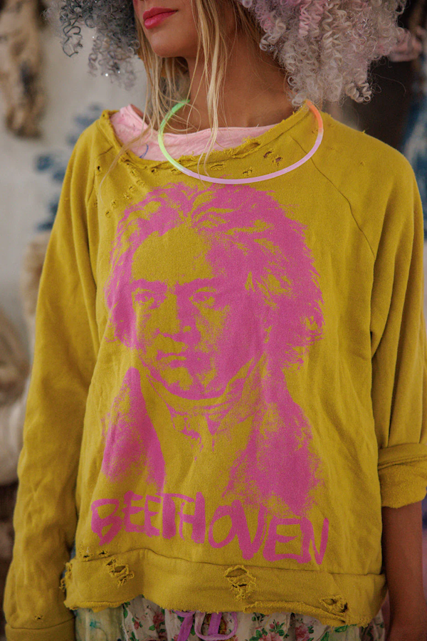 BEETHOVEN PORTRAIT RICHI SWEATSHIRT - TOP 2540