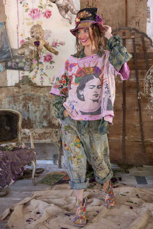 FRIDA DEL SOL VETIVER SWEATSHIRT - TOP 2595
