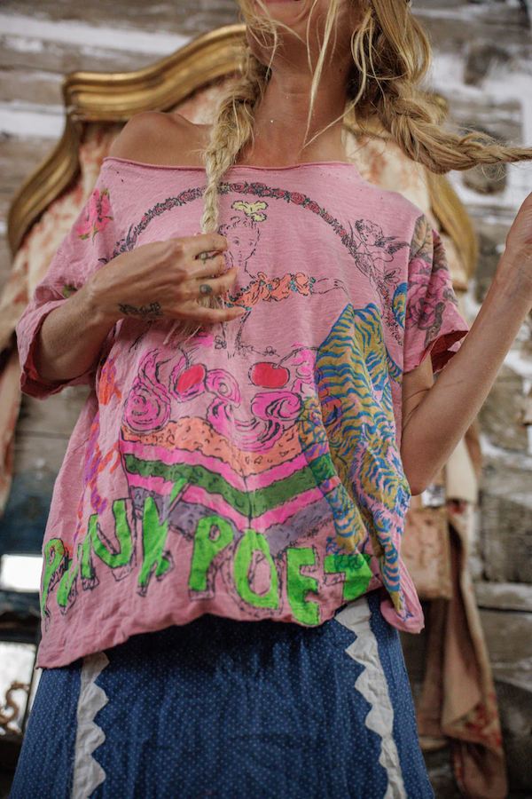 PUNK POET TEE - TOP 2679