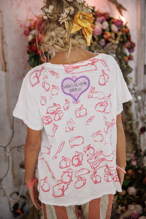 DUCKS LOVE STRAWBERRIES TEE - TOP 2756