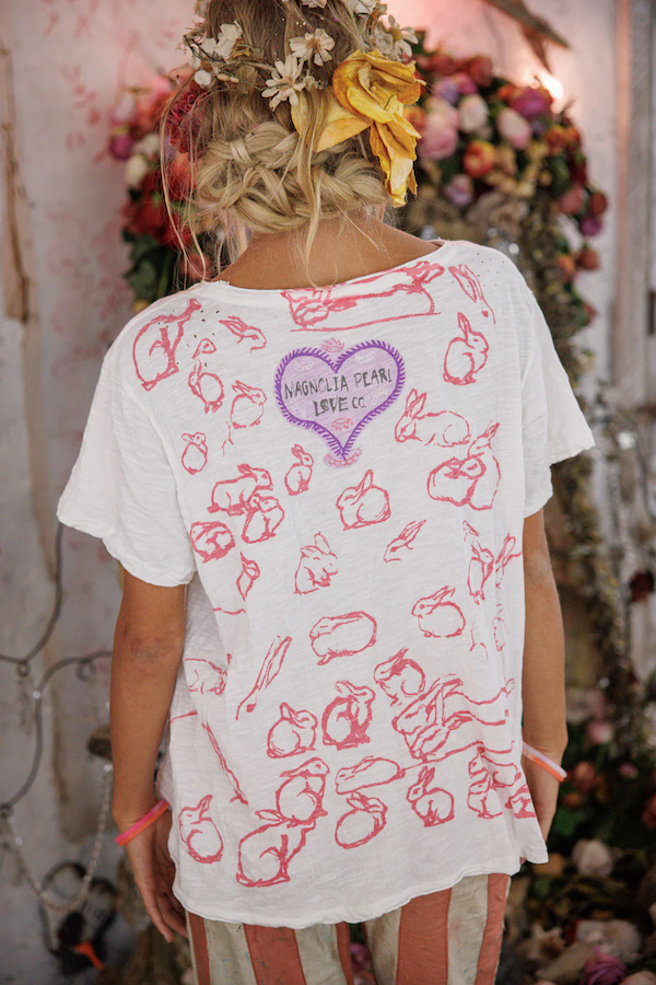 DUCKS LOVE STRAWBERRIES TEE - TOP 2756