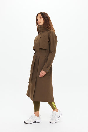 JAMES HOODED TRENCH COAT
