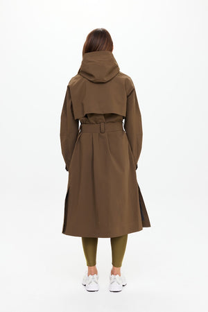 JAMES HOODED TRENCH COAT