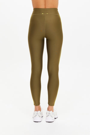 OXFORD 25IN MIDI PANT - OLIVE
