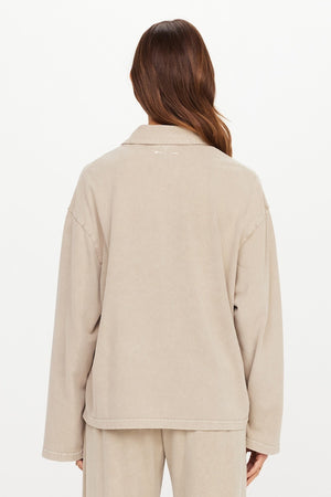 SOHO RHEA COLLARED TOP