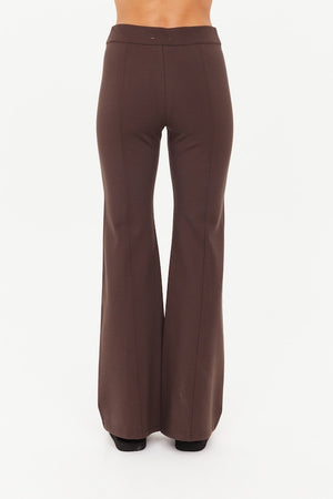 JOYELA FLARE PANT - COCOA