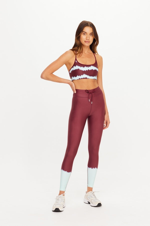 RIO BADU CROSSBACK BRA - TIE DYE