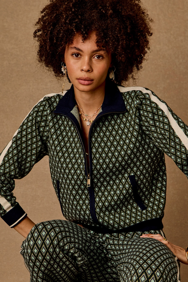 VIVA MARGOT KNIT JACKET - GEO