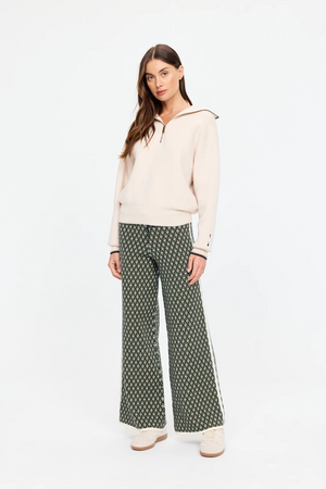 VIVA JUNIPER KNIT PANT - GEO