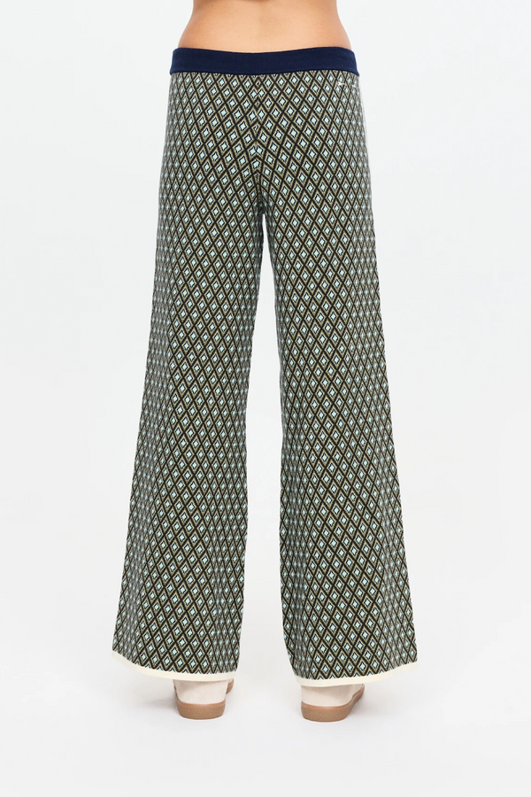 VIVA JUNIPER KNIT PANT - GEO
