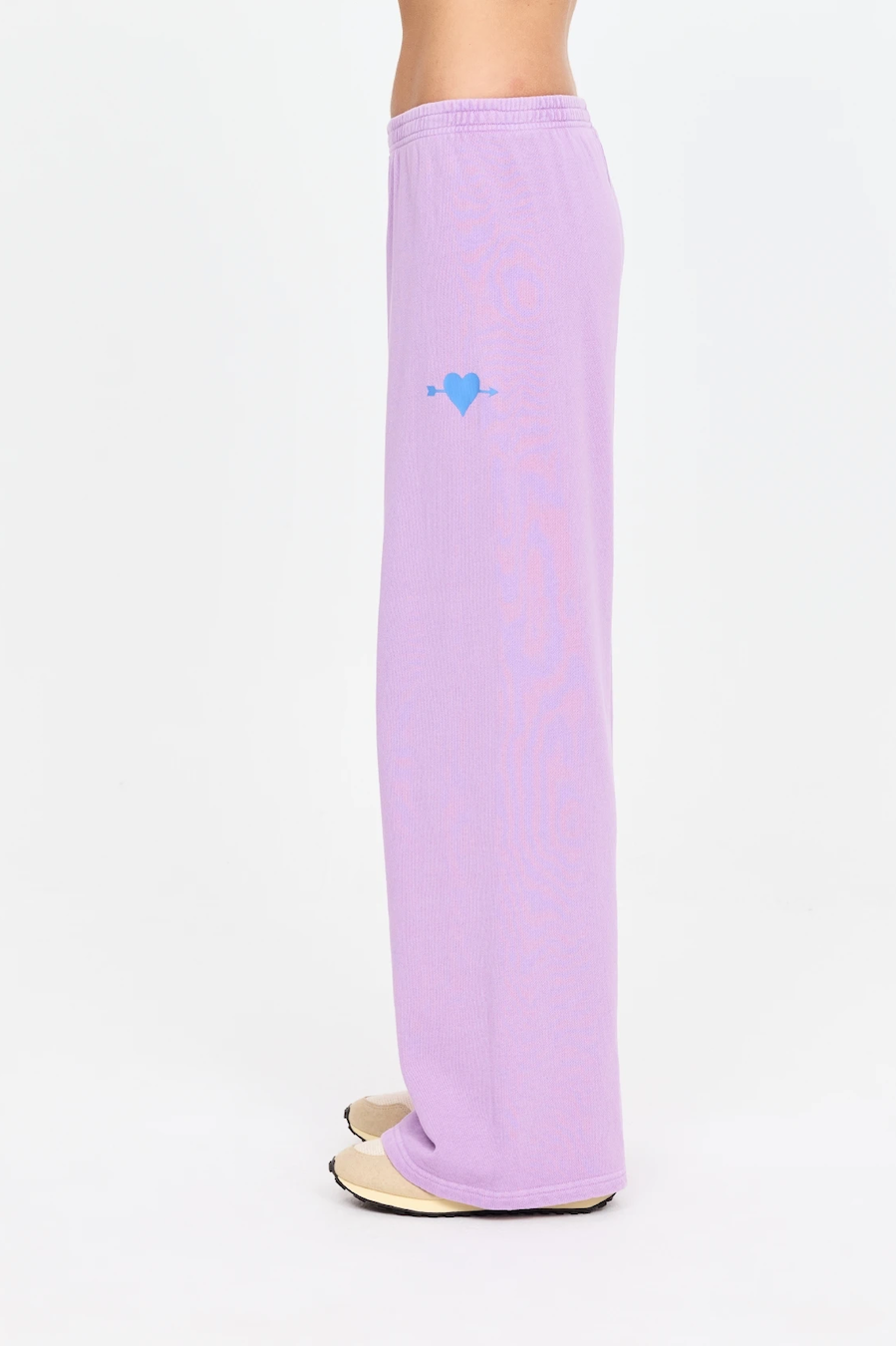 SOUL CAL WIDE LEG TRACK PANT - VIOLET