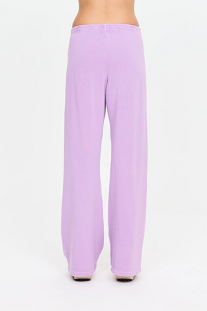 SOUL CAL WIDE LEG TRACK PANT - VIOLET