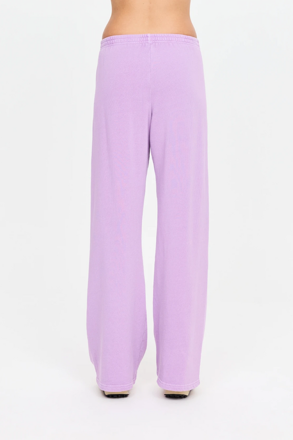 SOUL CAL WIDE LEG TRACK PANT - VIOLET