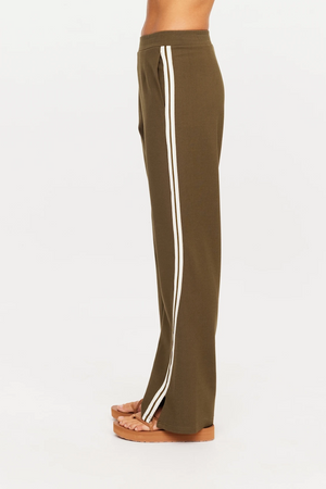 PETRA FLARE PANT - OLIVE