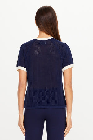FENWAY JORDAN KNIT TEE - NAVY