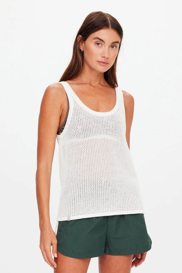 LA PAZ RIVA KNIT TANK - COCONUT