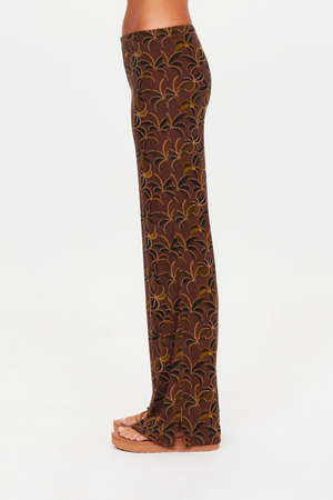 LAGUNA TASH STRAIGHT LEG PANT - PALM