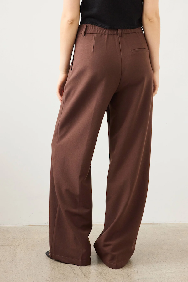 NELLY TROUSER - TOBACCO