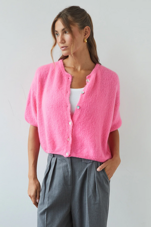 EMME CARDIGAN - PETUNIA
