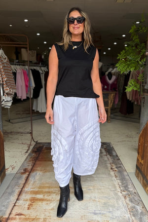 MOYURU GR50 PANT - WHITE