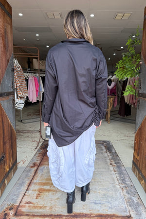 MOYURU GR97 BLOUSE - BLACK