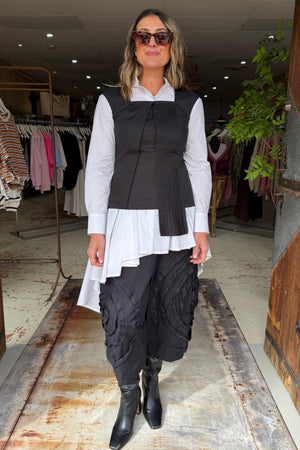OVERTONE TOP - BLACK
