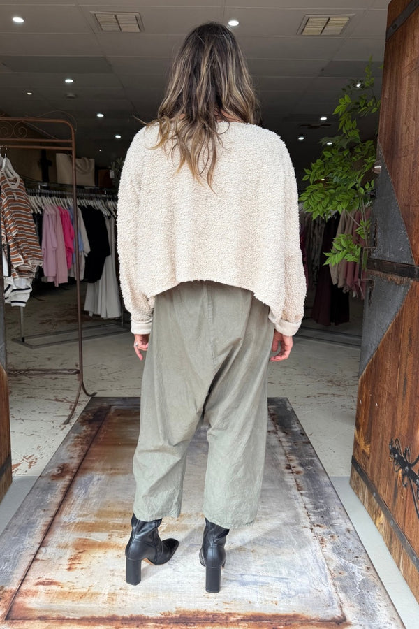 HELGA PULLOVER - GRUNGEWOLLE GEFUHL (CREAM)