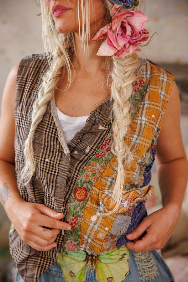 PATCHWORK ANDRIY VEST - VEST 084