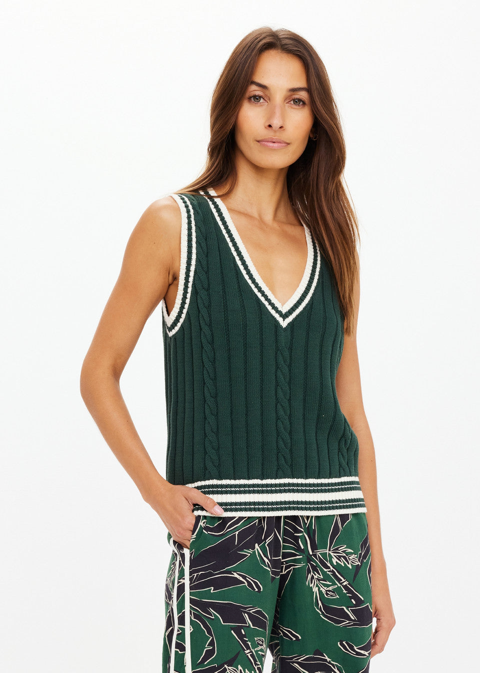 SANTA FE JULIA V NECK VEST