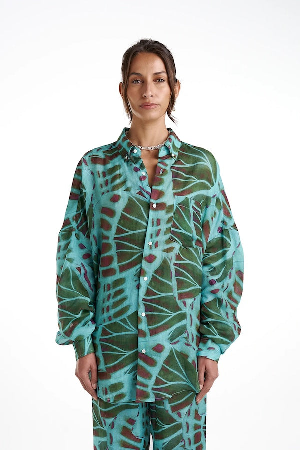 LS OVERSIZED SHIRT - VICEROY