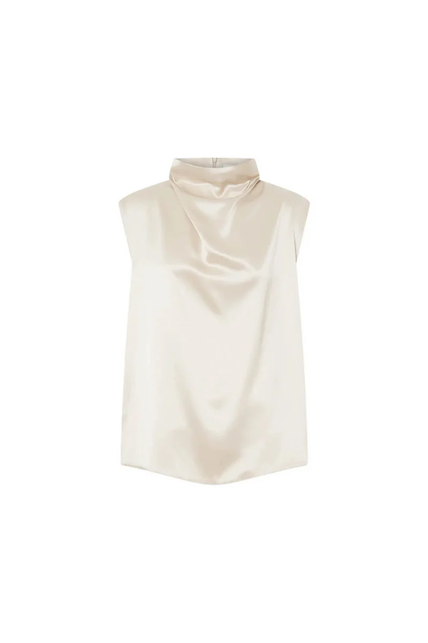 AVIANA SHELL TOP - CREAM