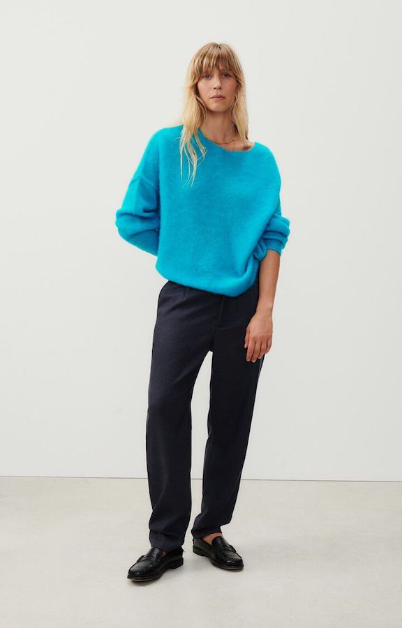 YANBAY PULLOVER - CURACAO MELANGE