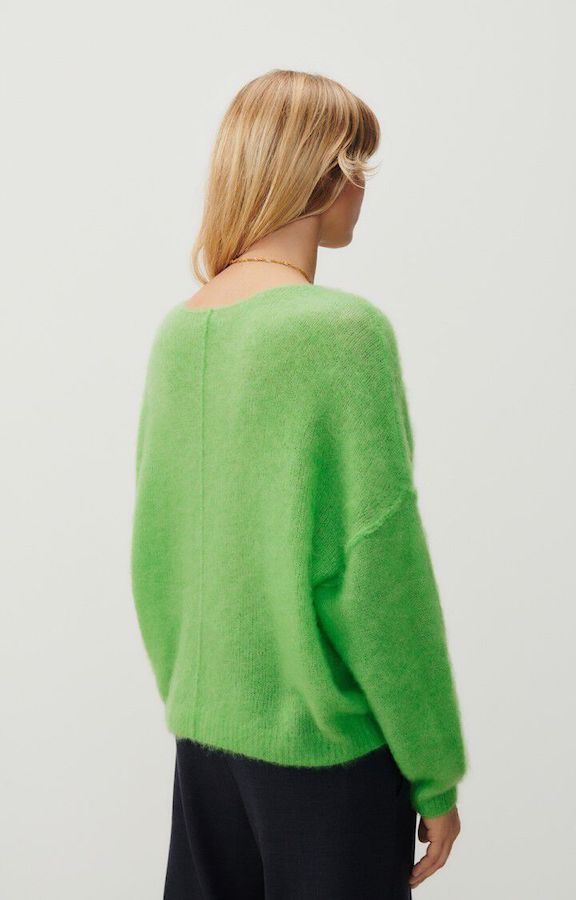 YANBAY PULLOVER - PARAKEET MELANGE