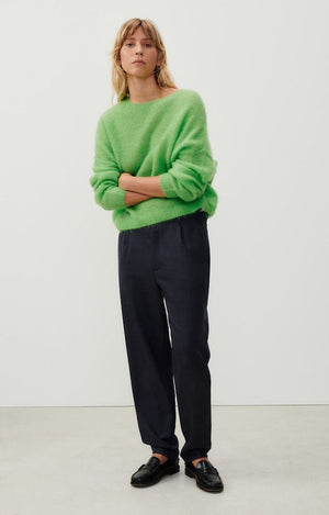 YANBAY PULLOVER - PARAKEET MELANGE