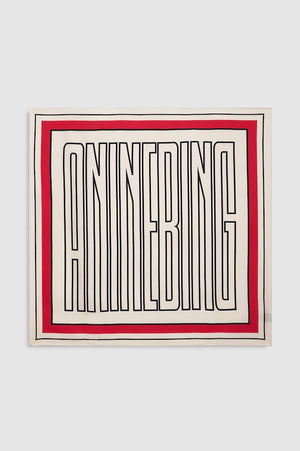 YORK SCARF ANINE BING - TANGO RED