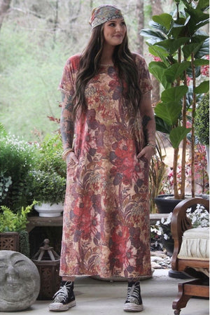 WEEKEND WANDER DRESS - WOODLAND MEADOW