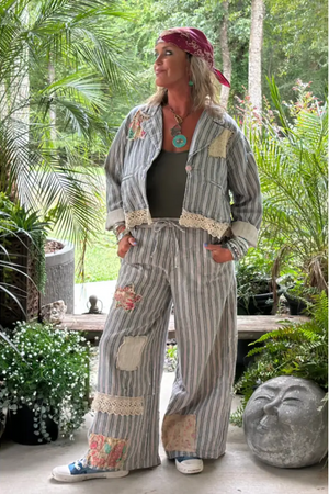 LINED UP TROUSER PANTS