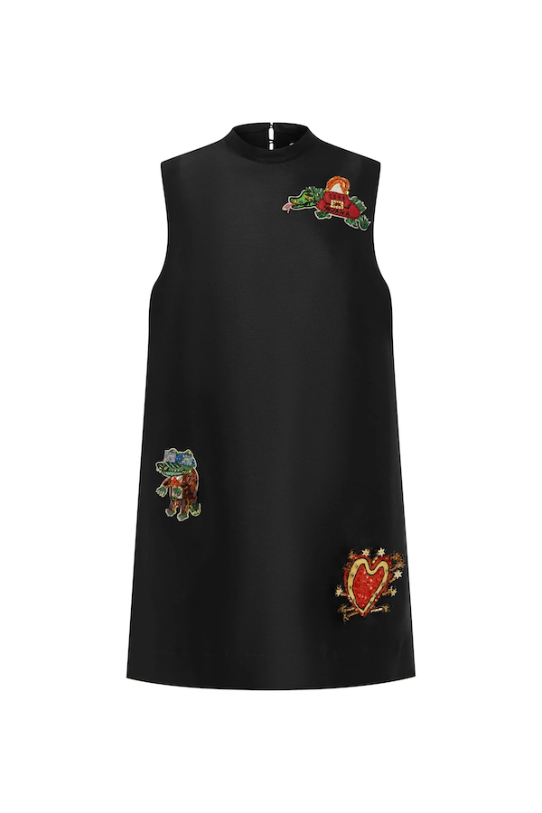 GINGER EMBELLISHED MINI DRESS