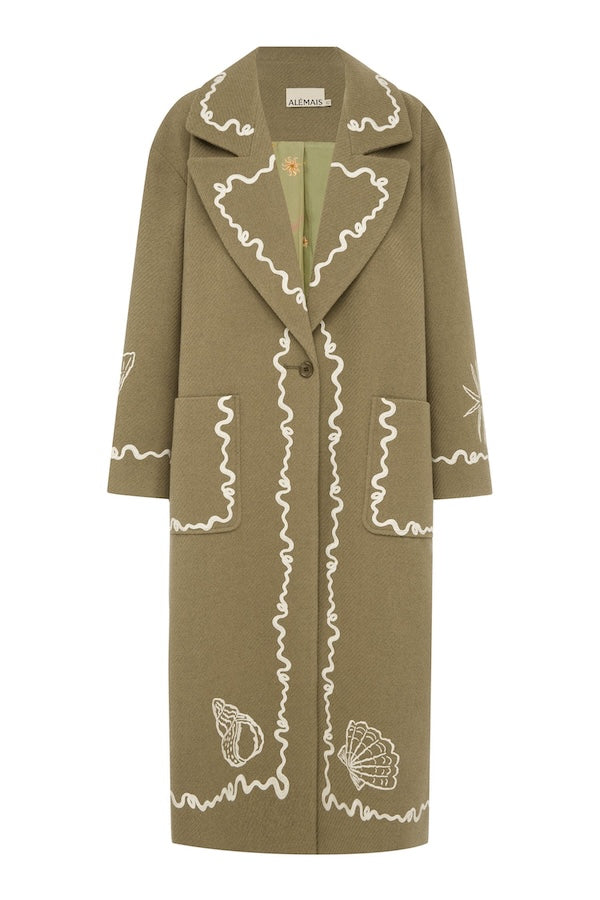 SAMMY EMBROIDERED COAT