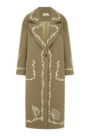 SAMMY EMBROIDERED COAT
