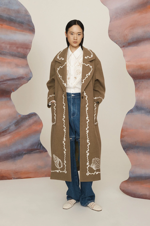 SAMMY EMBROIDERED COAT