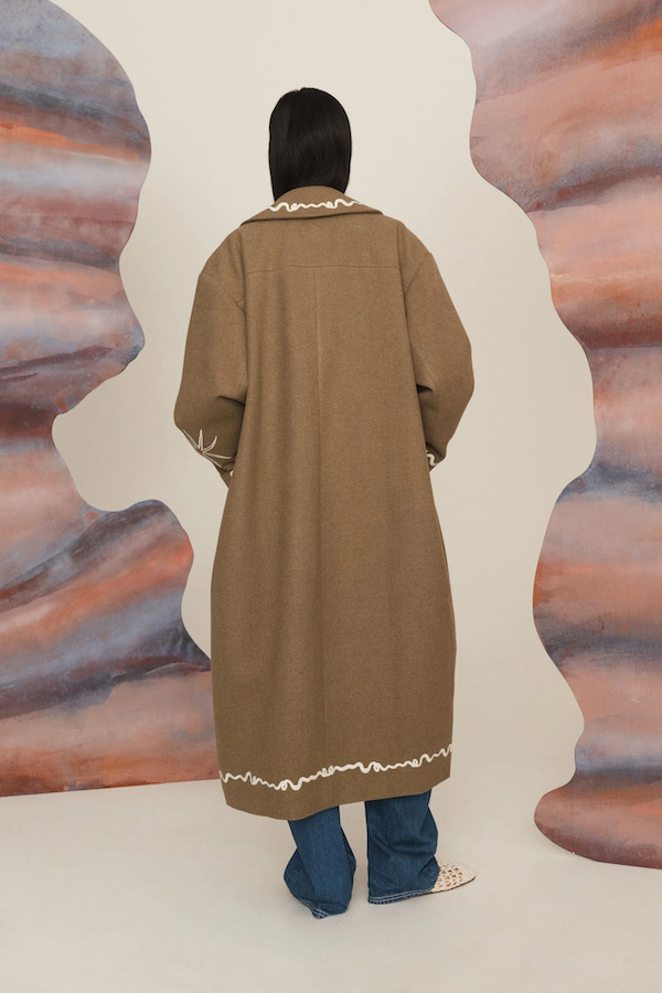 SAMMY EMBROIDERED COAT