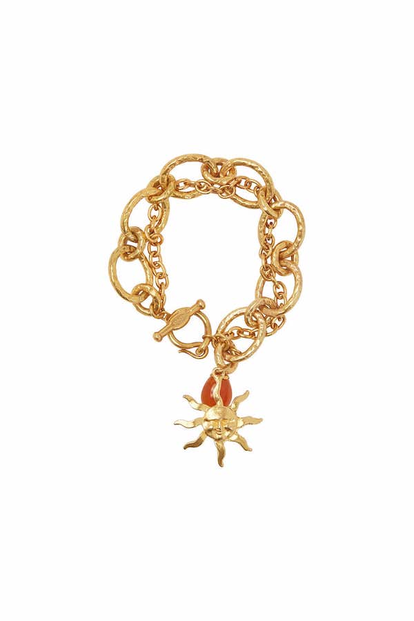 CURIO SUN CHARM BRACELET