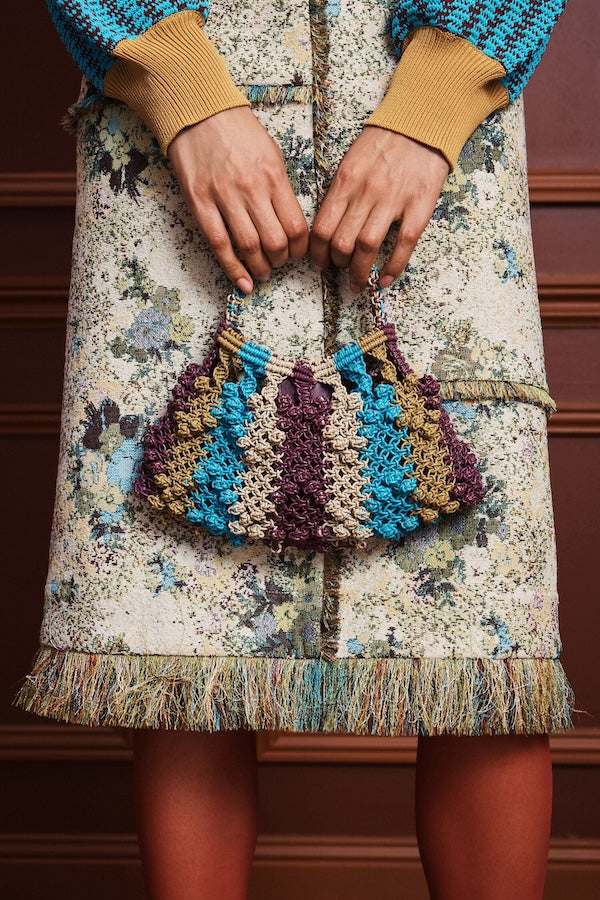 LEATHER MICRO CRESCENT BAG