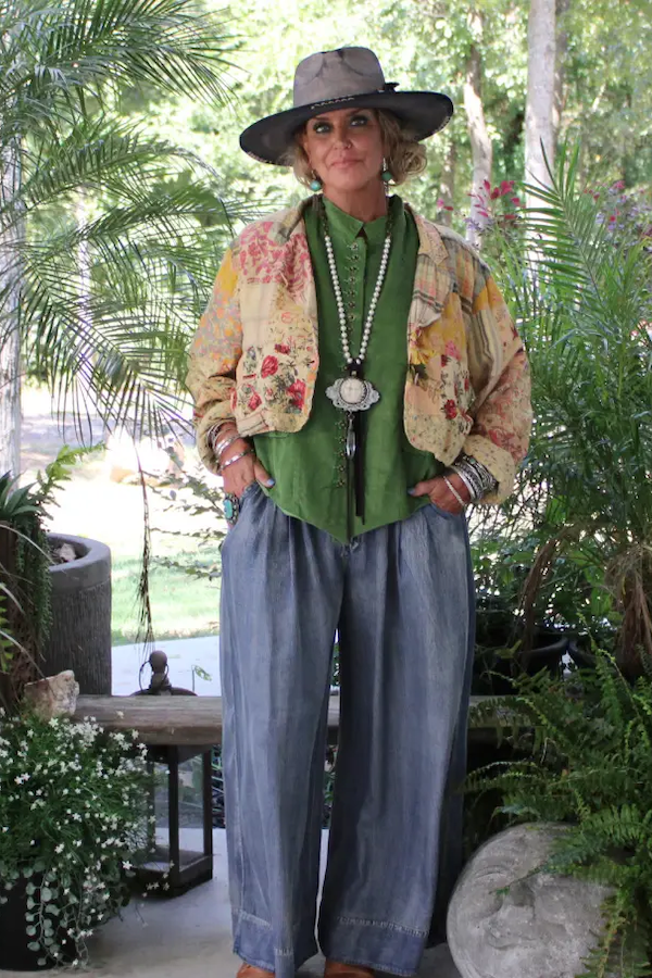 SUN DRIFT PANT - CHAMBRAY