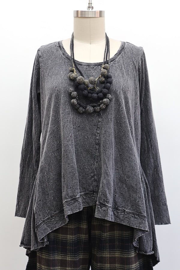 BALLET TEE - FADED BLACK